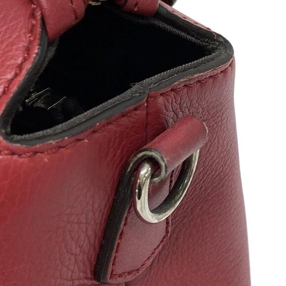 FENDI By The Way Bordeaux Leather - Handbag 660-072925 - Picture 8 of 14